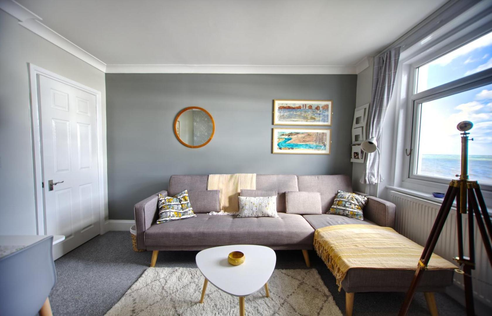 The Seagulls Nest - Hastings Apartment Bagian luar foto